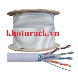Cáp Mạng COMMSCOPE F/UTP, Cat.6A, 4 đôi, LSZH, 23 AWG, Solid, màu trắng, 305m/ 884024508/10 - chính hãng