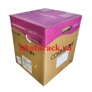 Cáp Mạng COMMSCOPE F/UTP, Cat.5e, 4 đôi, PVC, 24 AWG, Solid, màu trắng, 305m/ 219413-2, chính hãng