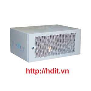 Tủ Rack 4U-D400 Treo tường, Màu trắng, cánh lưới
