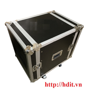 Tủ âm thanh Karaok gỗ bọc nhôm cao cấp 12U